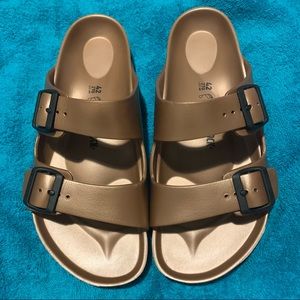 Sz 11 Copper Eva Birkenstocks
